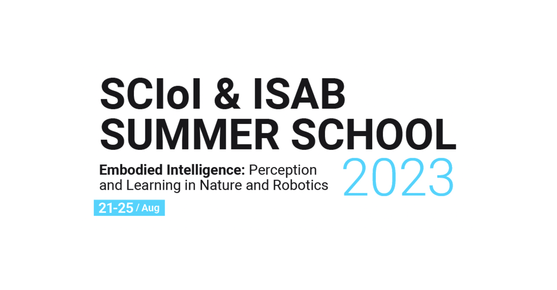 Announcing the SCIoI & ISAB Summer School 2023!