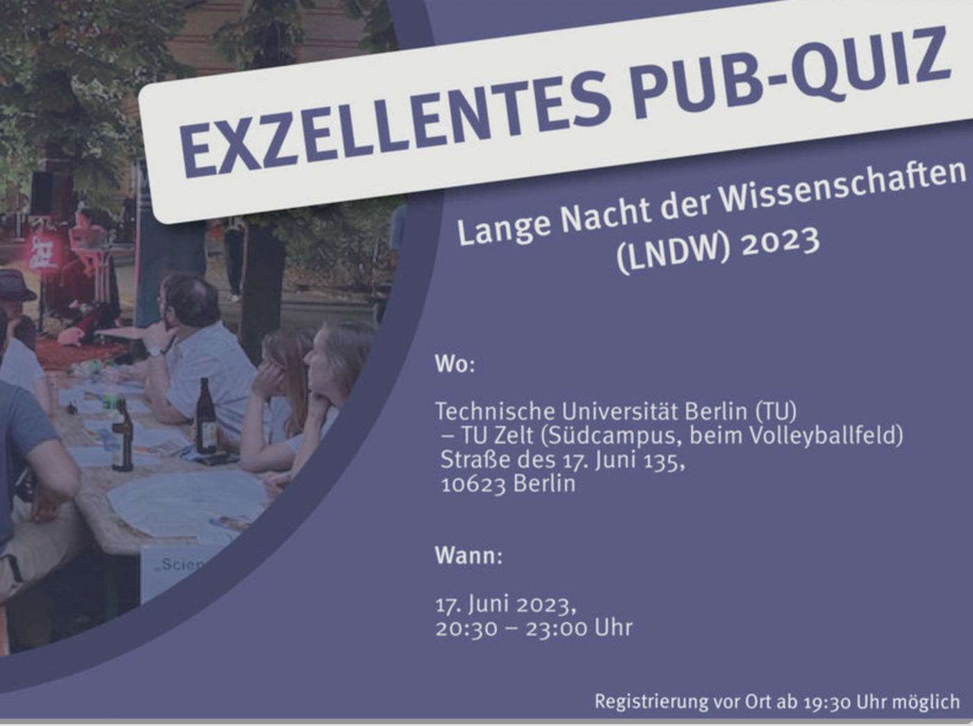 SCIoI participates in the Lange Nacht der Wissenschaften 2023 with an inter-cluster Pub Quiz at TU and a Lab Day at MAR