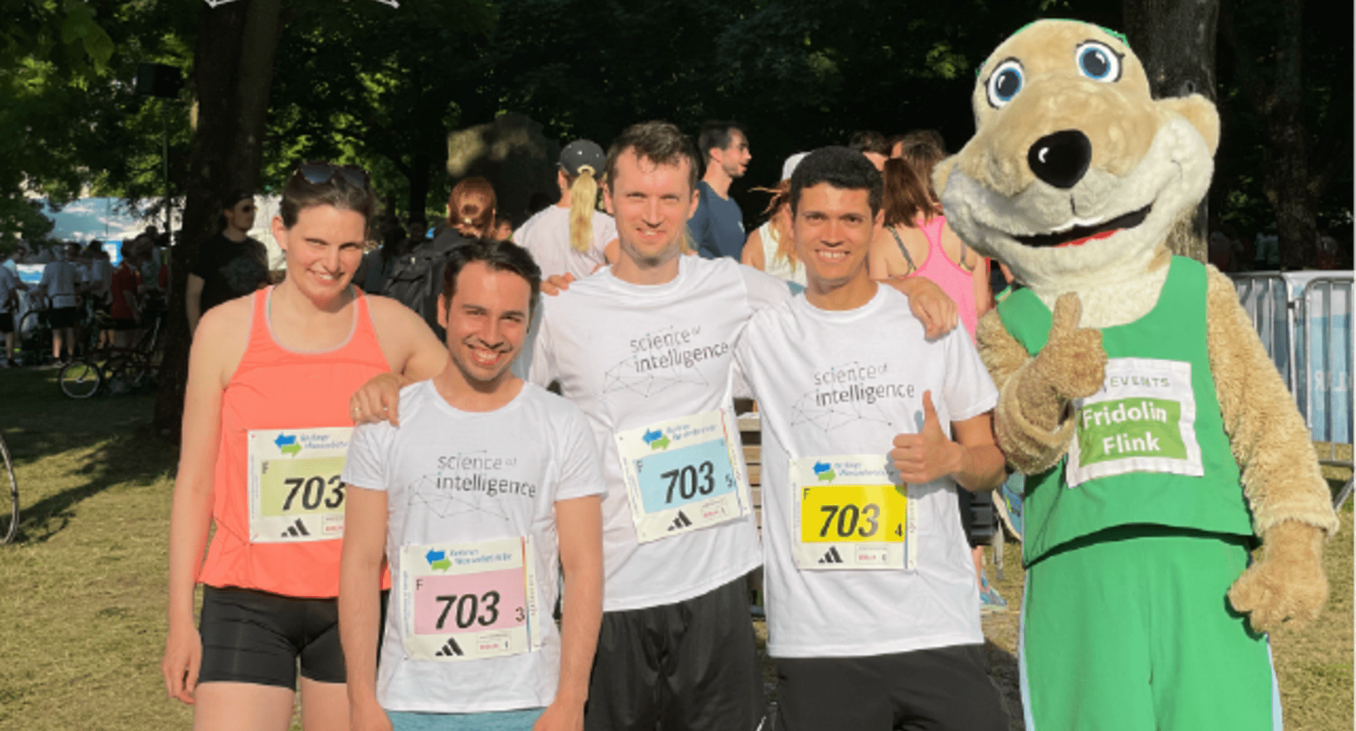 Science of Intelligence performs well at the 22nd Berliner Wasserbetriebe 5×5 km Team Relay